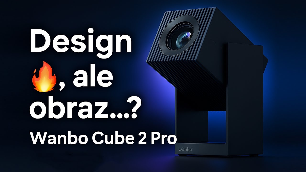 Wanbo Cube 2 Pro – piękny projektor z genialnym gimbalem, ale czy wart swojej ceny? (600/700zł)
