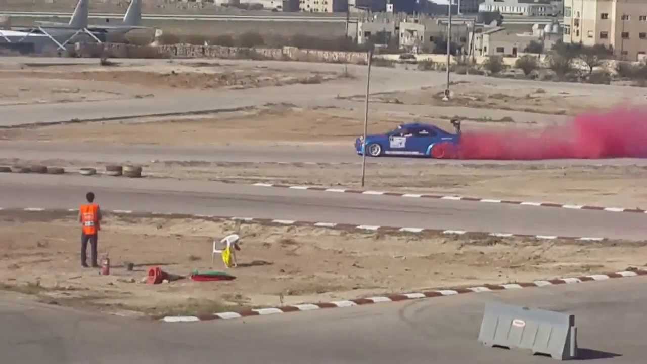 رأفت هارون  بطوله الدرفت الاردنيه لرياضه السيارات الجوله الثانيه
