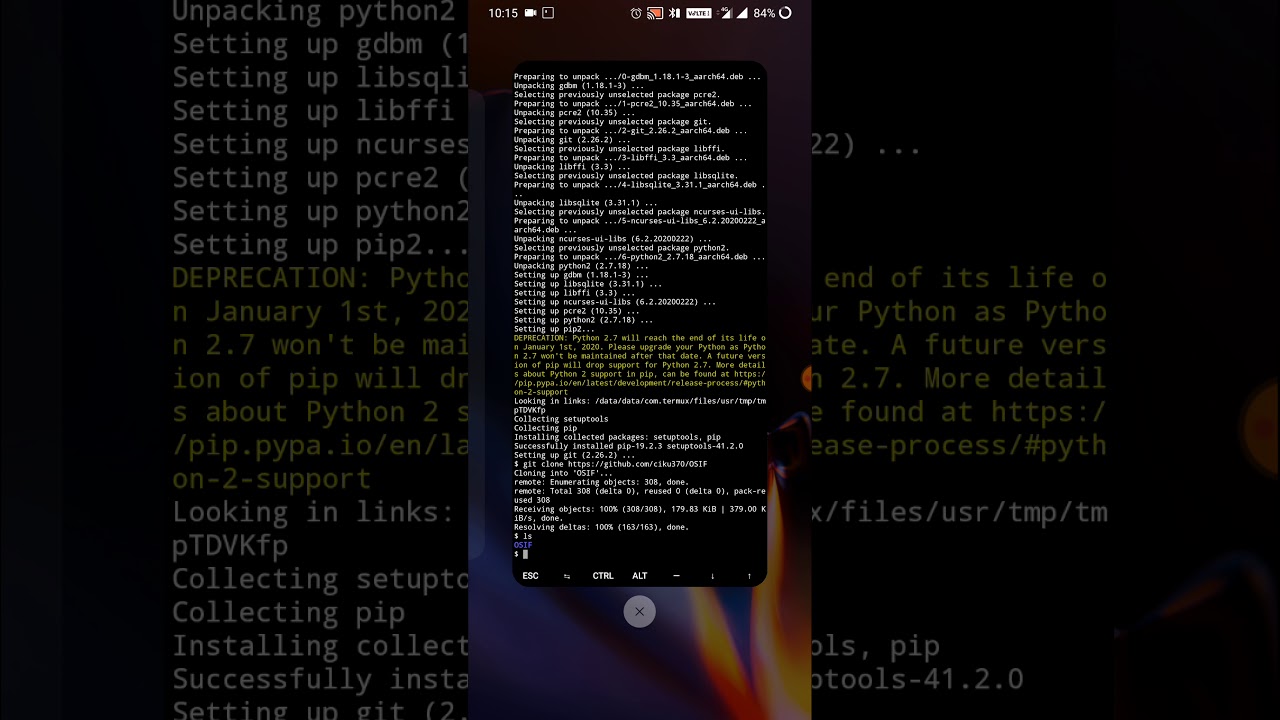 How to Install  (OSIF) Inside Termux