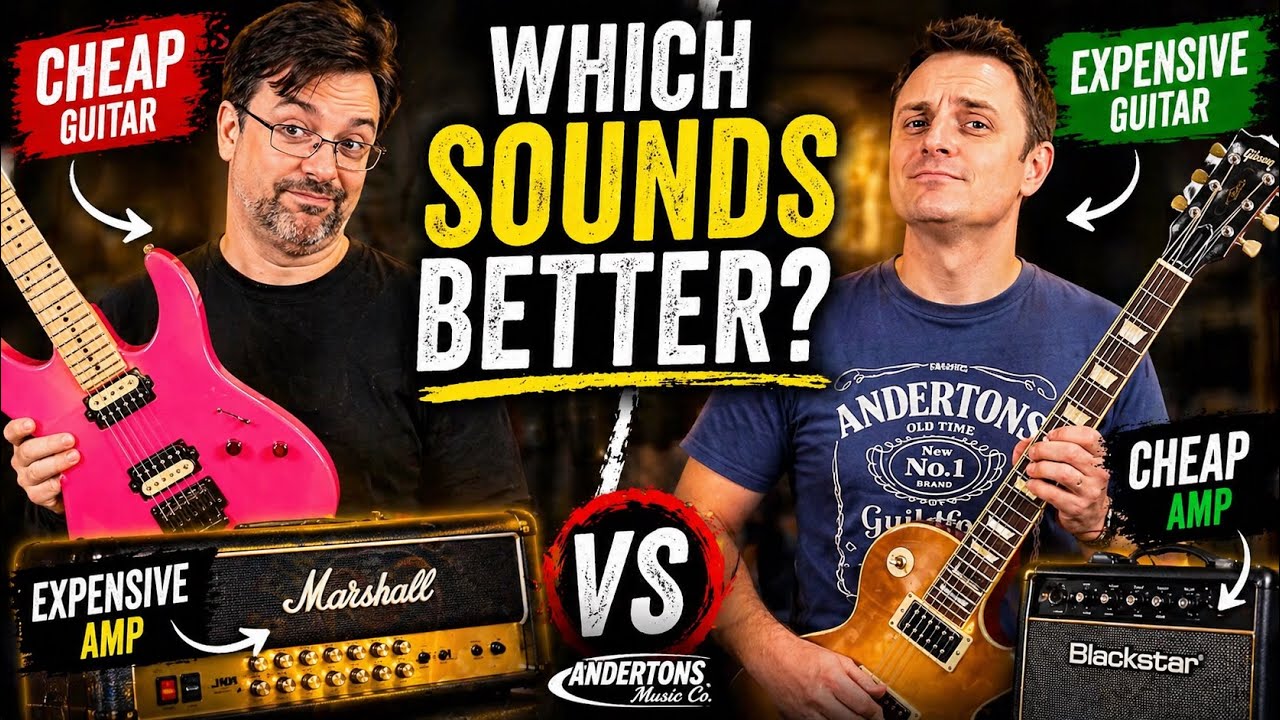 Which is Better?? Cheap Guitar & Expensive Amp, or Expensive Guitar & Cheap Amp??
