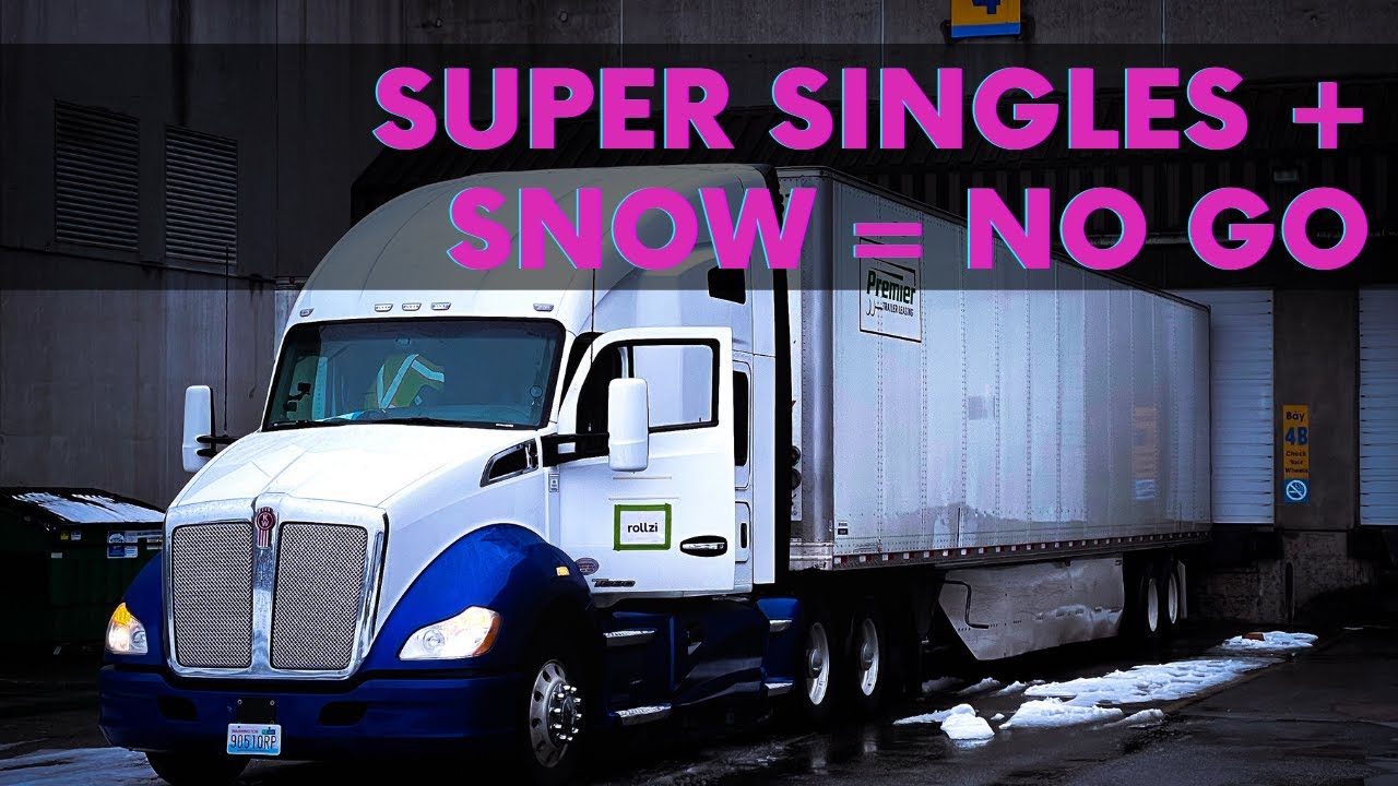 Our Super Singles were not made for snow!