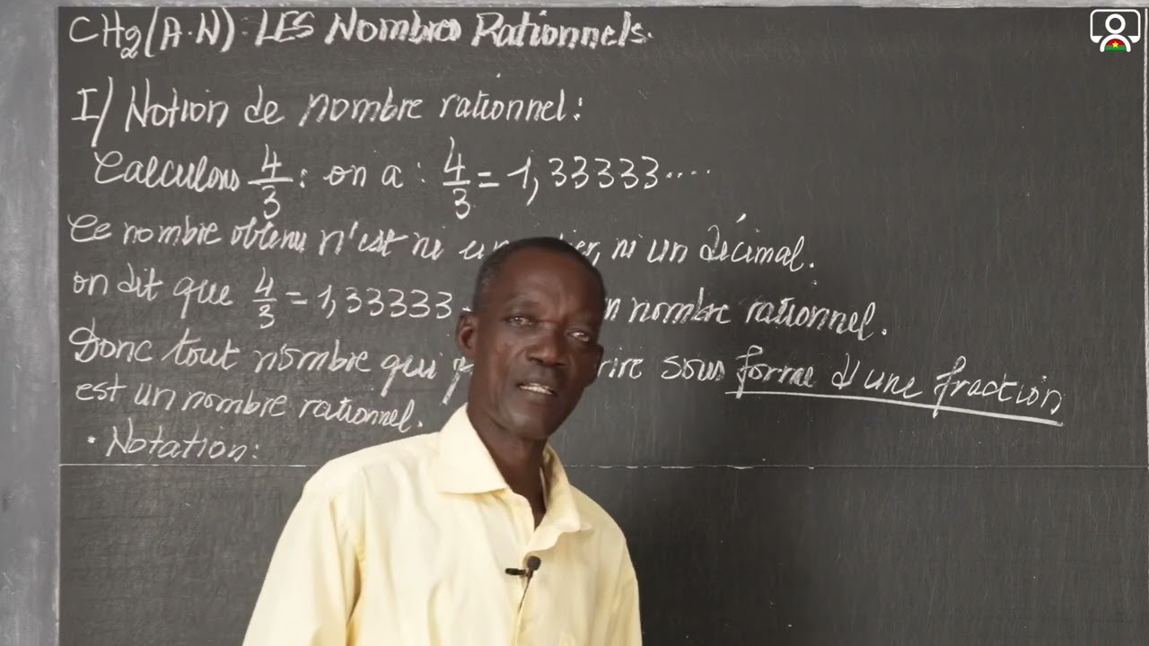 Cours - 4e - Maths - Activés Numériques : Les nombres rationnels 1/8