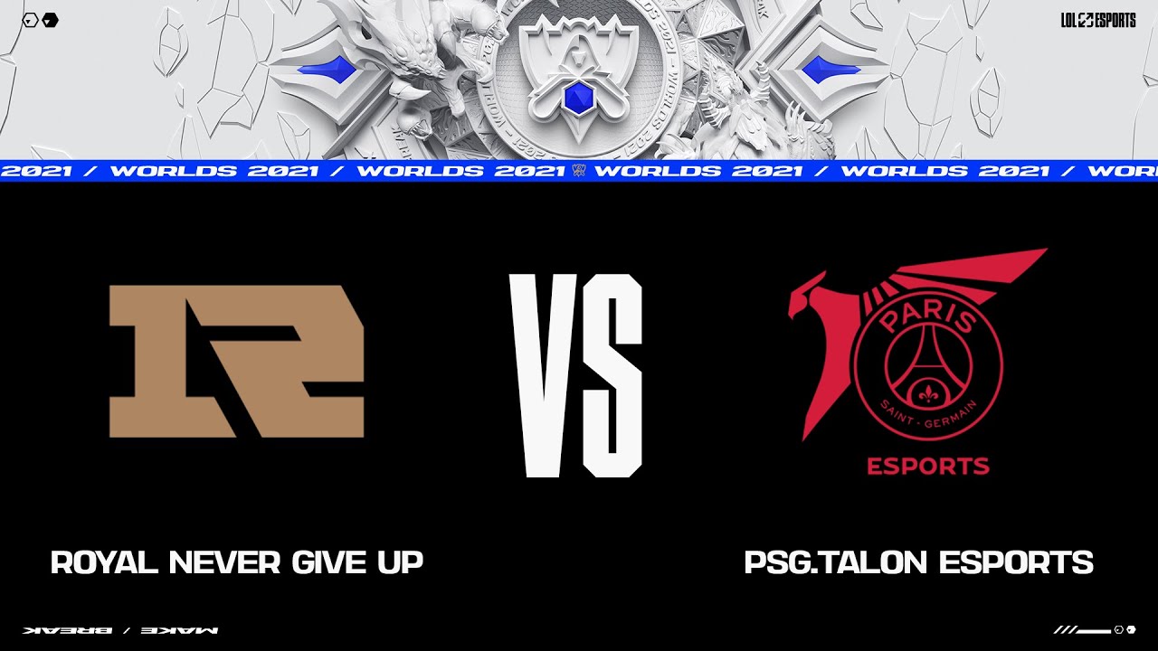 RNG vs. PSG | Worlds Group Stage Day 1 | Royal Never Give Up vs. PSG Talon (2021)