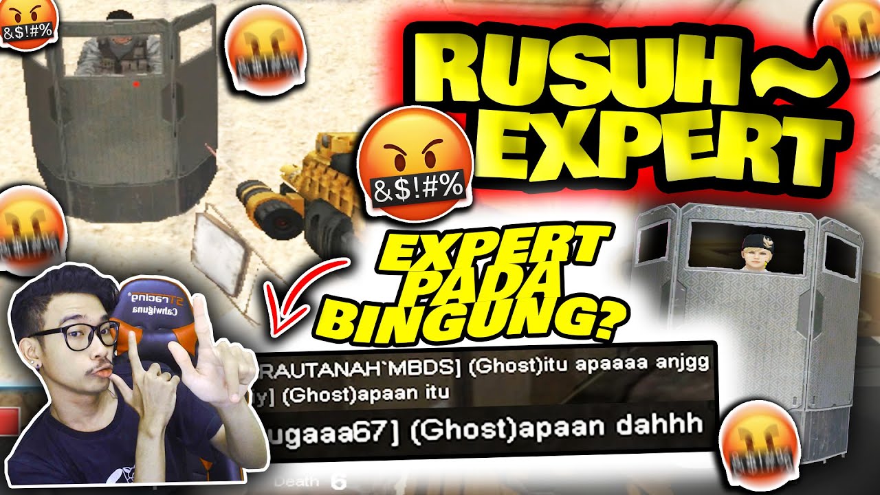 EXPERT MARAH GARA2 SHIELD?! CAHWIGUNA SENANG!! // Gameplay Point Blank Zepetto Indonesia