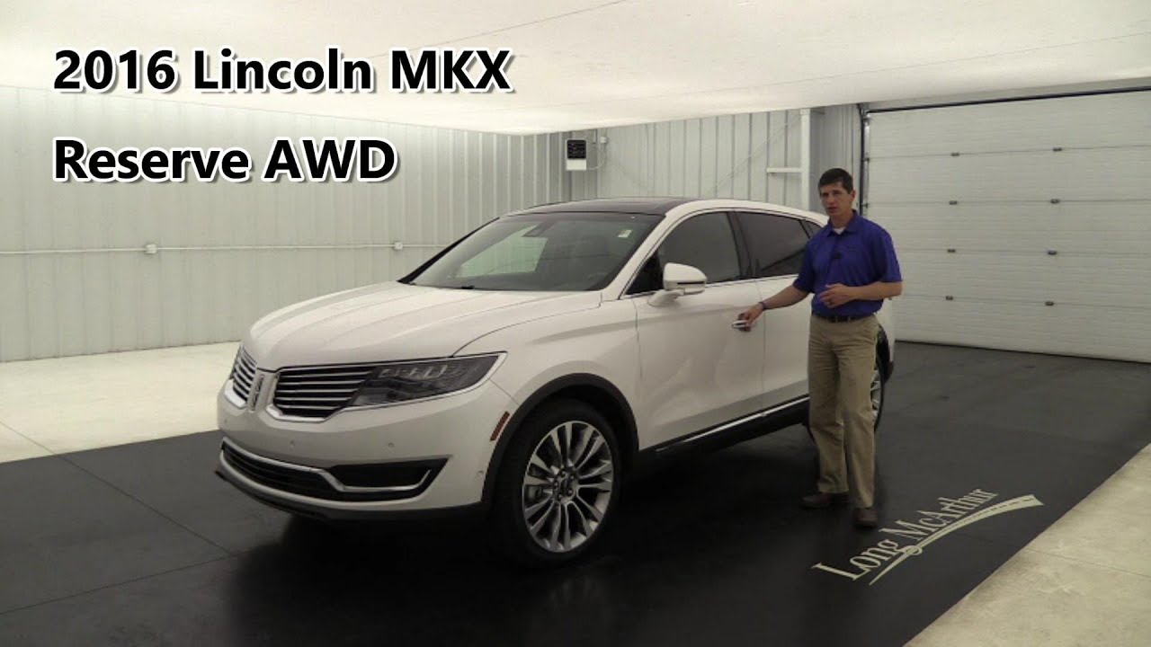 Lincoln MKX Reserve 2016 года, технология полного привода, система помощи водителю, пакеты климат...