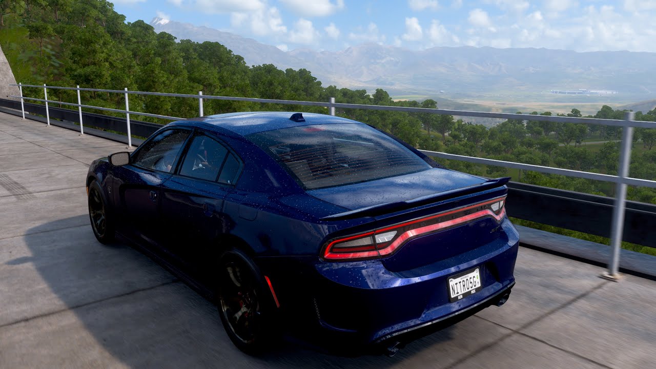 DODGE CHARGER SRT HELLCAT KEYBOARD GAMEPLAY || FORZA HORIZON - 5  || 707 BHP || DAY -  171 ||