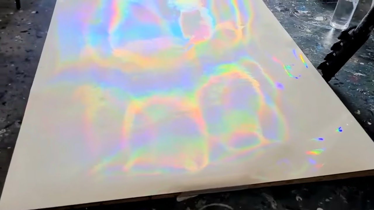 #2228 Will Holographic Effects From Refraction Paper Transfer To Resin?