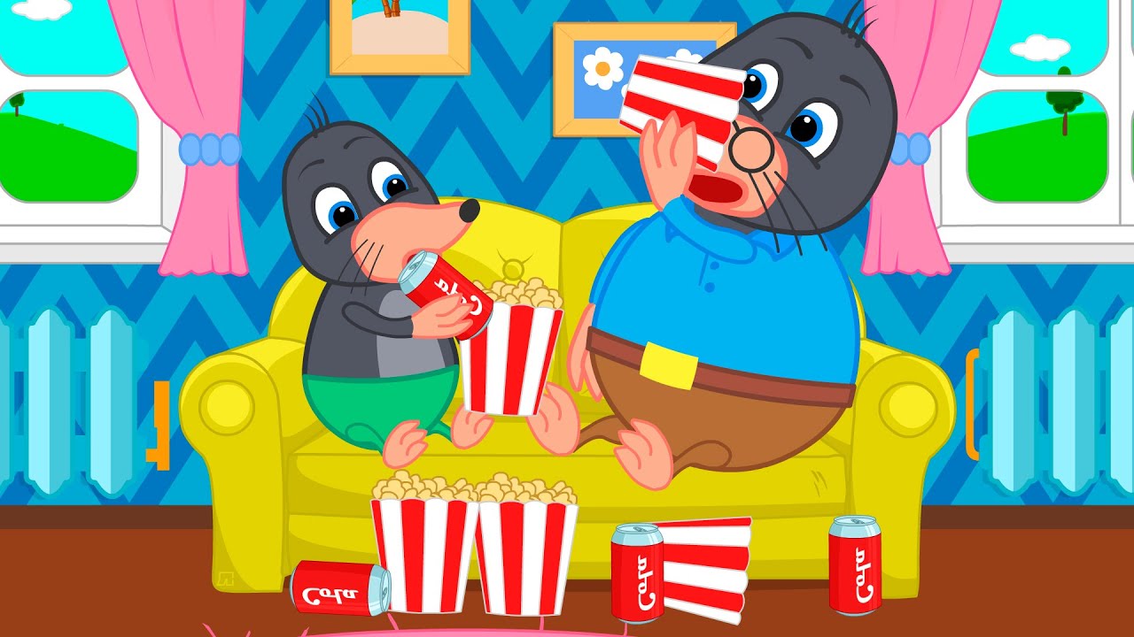 Benny Mole em Português Brasil - Pipoca Zhanaty Desenho Infantil