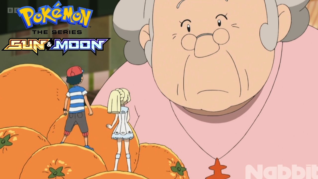 Pokémon sun and moon shrinking scene 