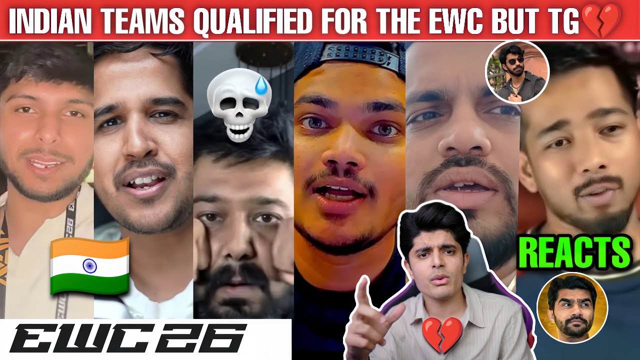Big Good News: 2 Indian Teams Qualify for EWC 2026 Grand Finals! But TG💔 & Creators Reaction