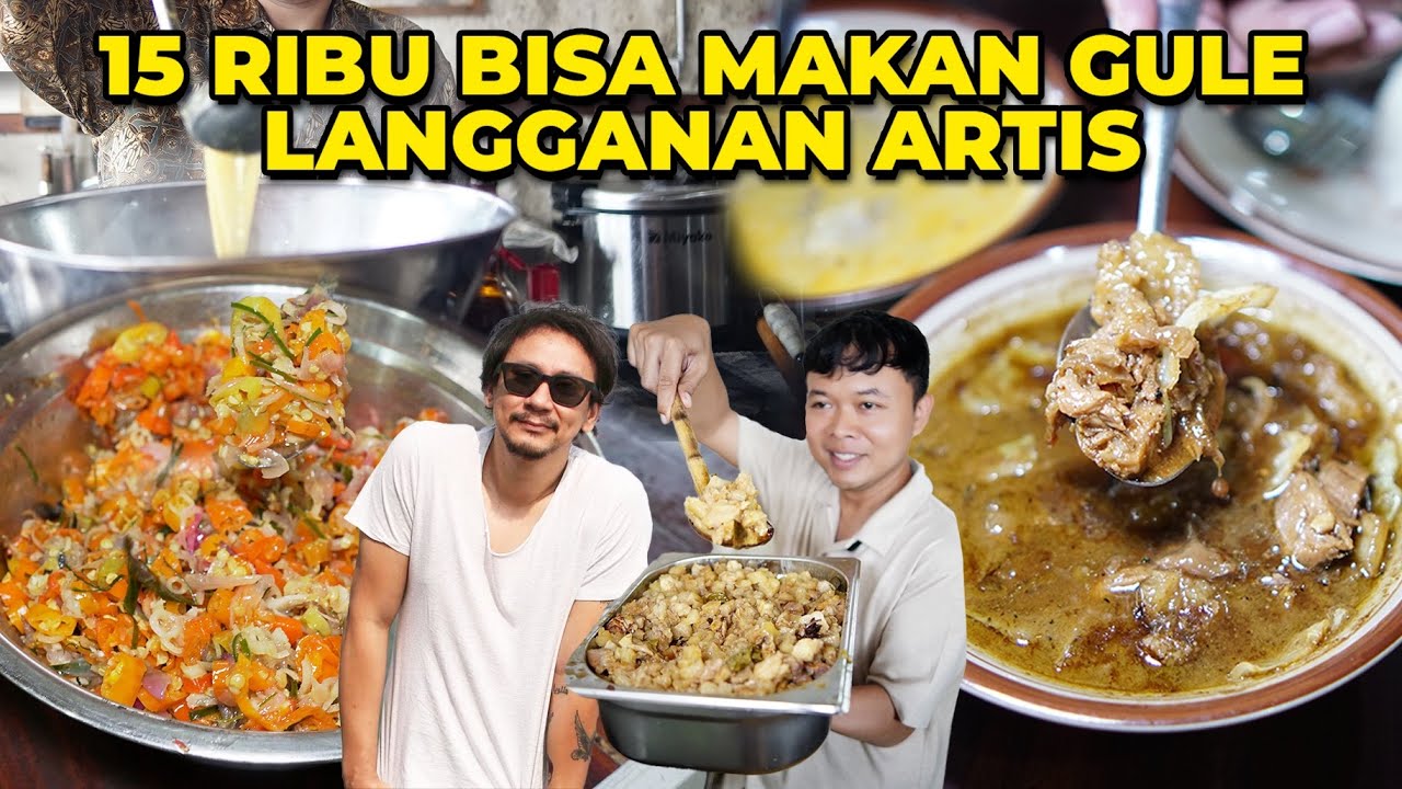 Jualan Gule Sampai Amerika! Di Jogja Jadi Langganan Vincent dan Soimah!