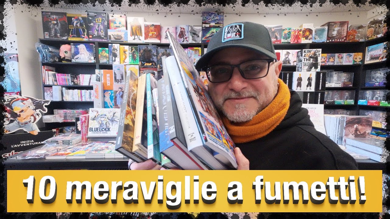10 CONSIGLI A FUMETTI PER TUTTE LE ETA'!!! Consigli di lettura!