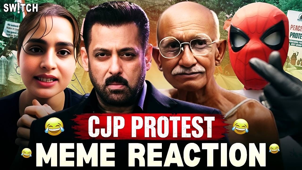 CJP Protest MEME REACTION: Gen-Z's Funniest Viral Memes? 😂