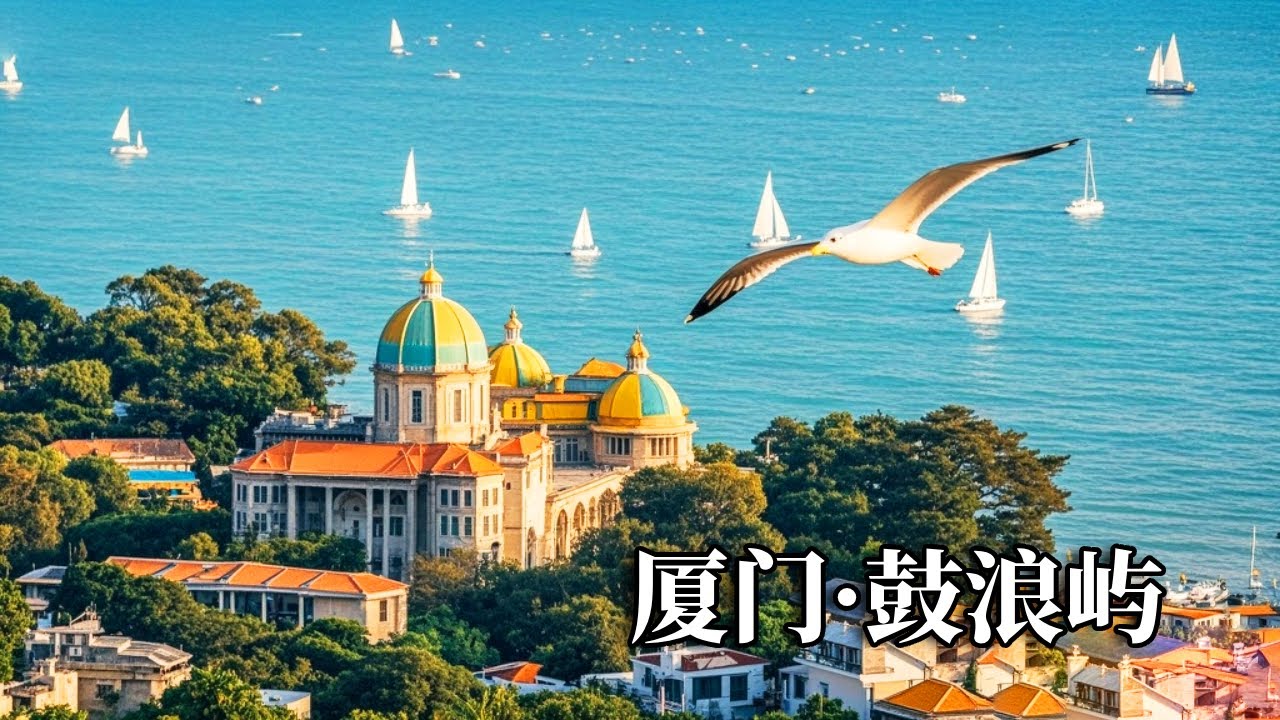 厦门鼓浪屿一日游全攻略！暴走3万步解锁全部景点，深度感受鼓浪屿之美【行走世界的北京老刘】
