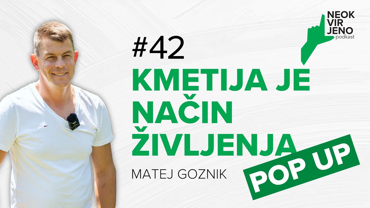 Na domačijo Goznik po svežo sadje in sladke dobrote⎜Neokvirjeno podkast⎜E42