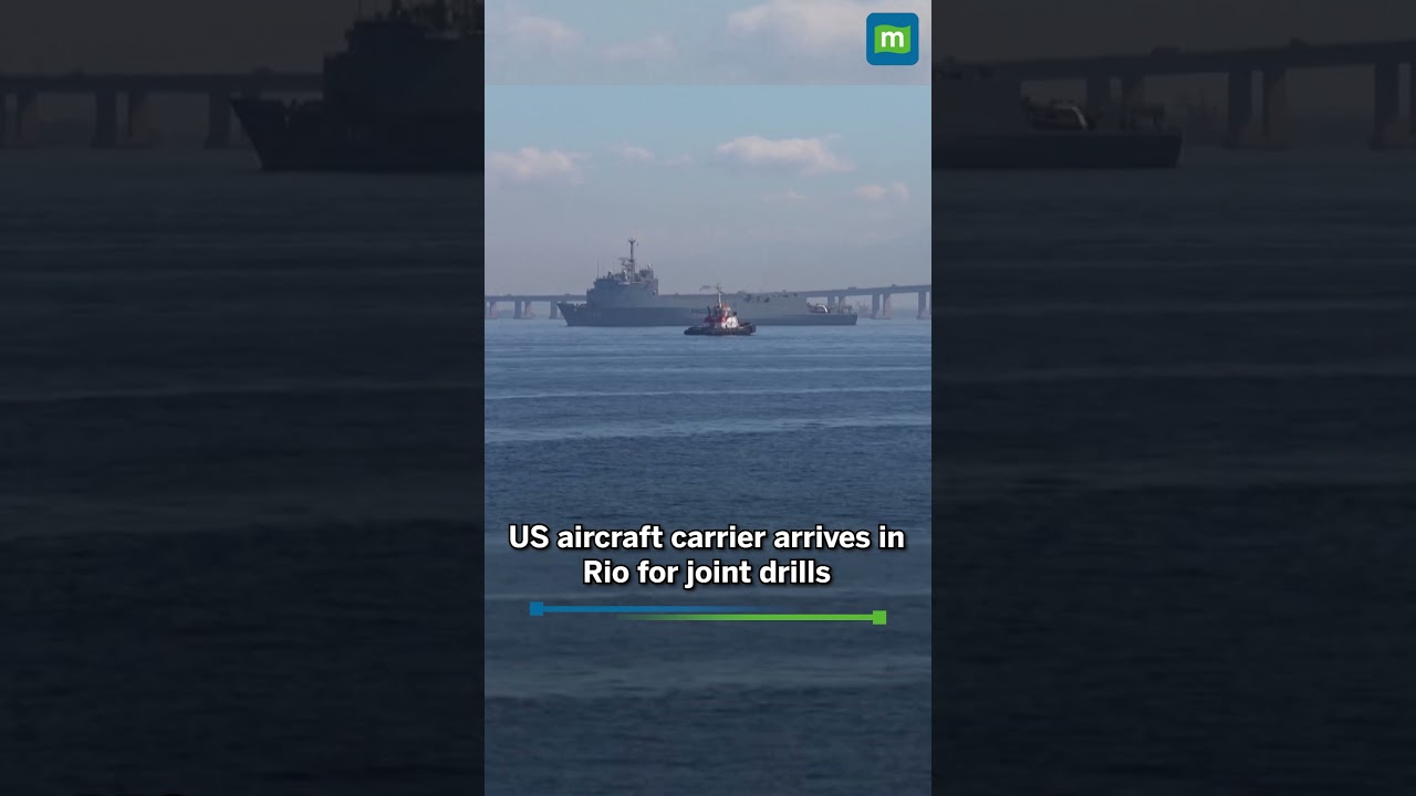 US Aircraft Carrier Arrives in Rio for Joint Military Exercises
