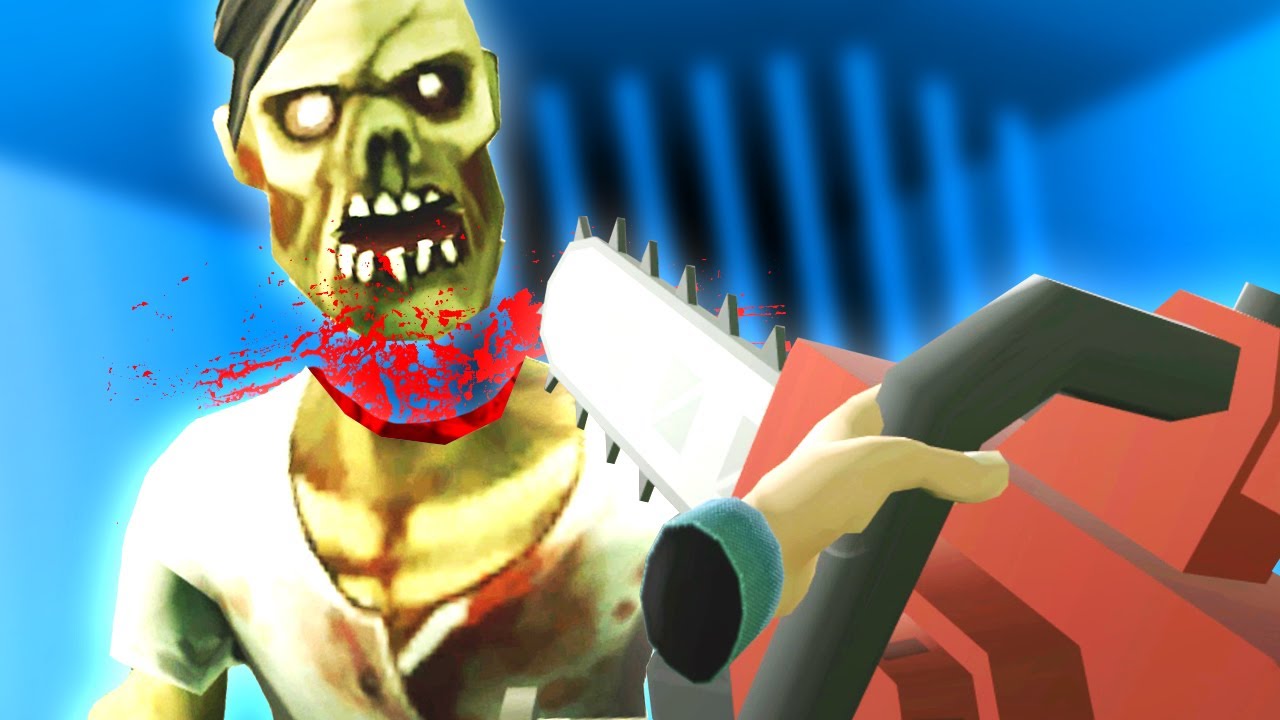 CHAINSAWING ZOMBIES IN A SEWER in Undead Development VR