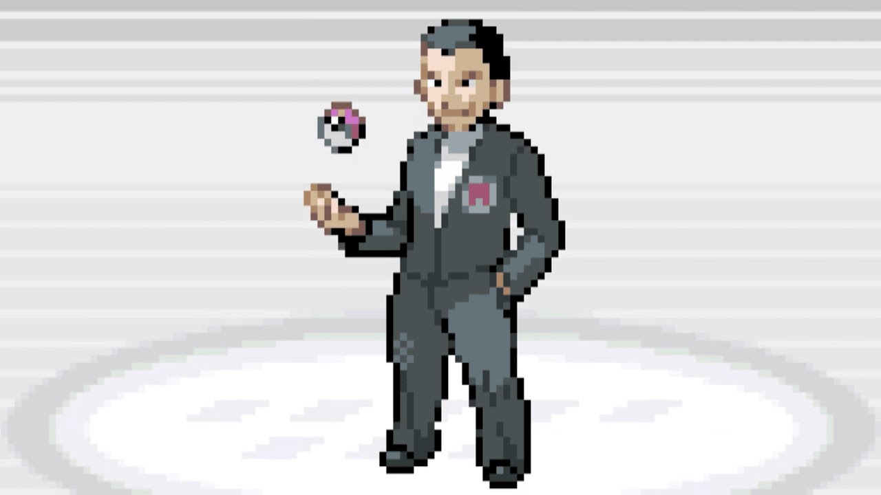 Pokemon Fire Red Omega - vs Gym Leader Giovanni