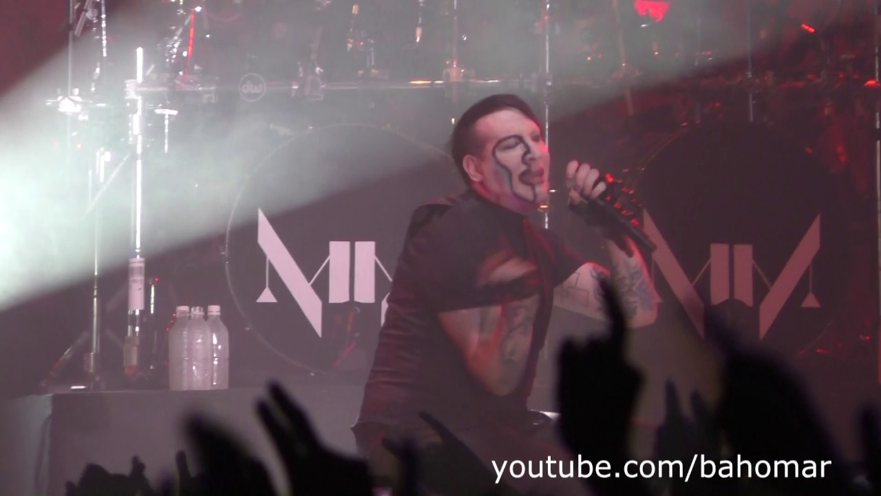 Marilyn Manson LIVE Angel With The Scabbed Wings   Tokyo, Japan 2016