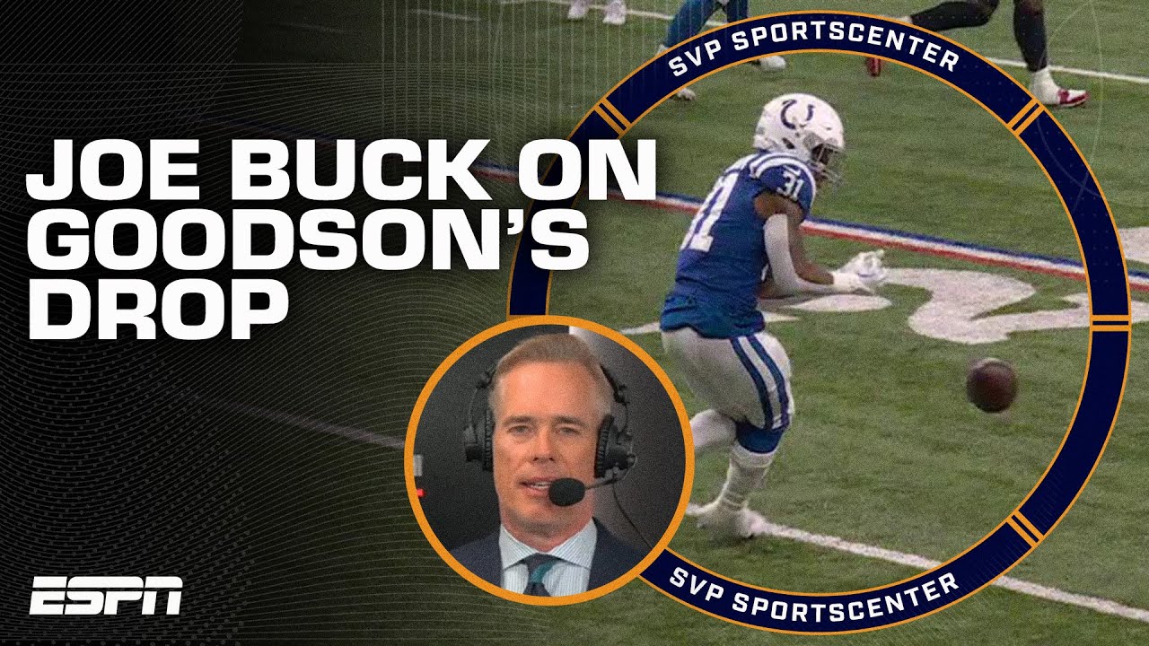 That's just sports 🤷&zwj;♂️ Joe Buck & Troy Aikman react to game-altering drop from Tyler Goodson