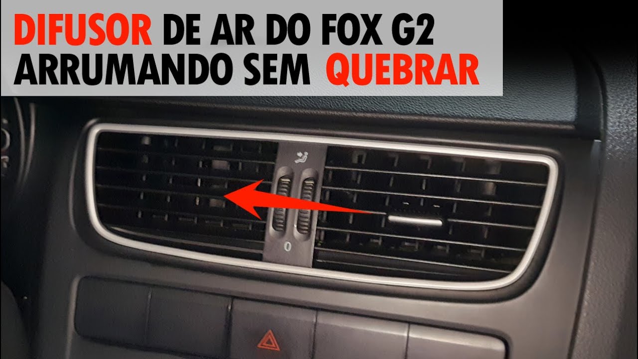 CLIP DIFUSOR DE AR FOX G2 🦊 FOQUITO