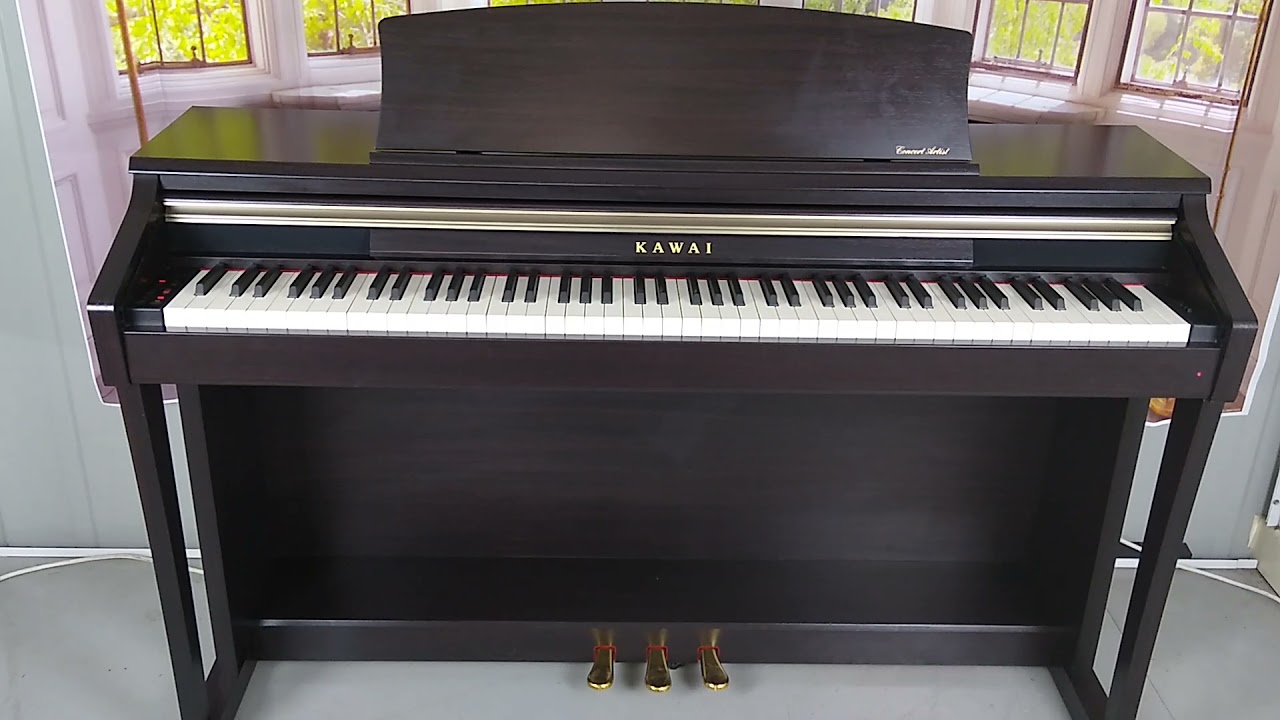 Kawai Concert Artist CA13 with natural wood action