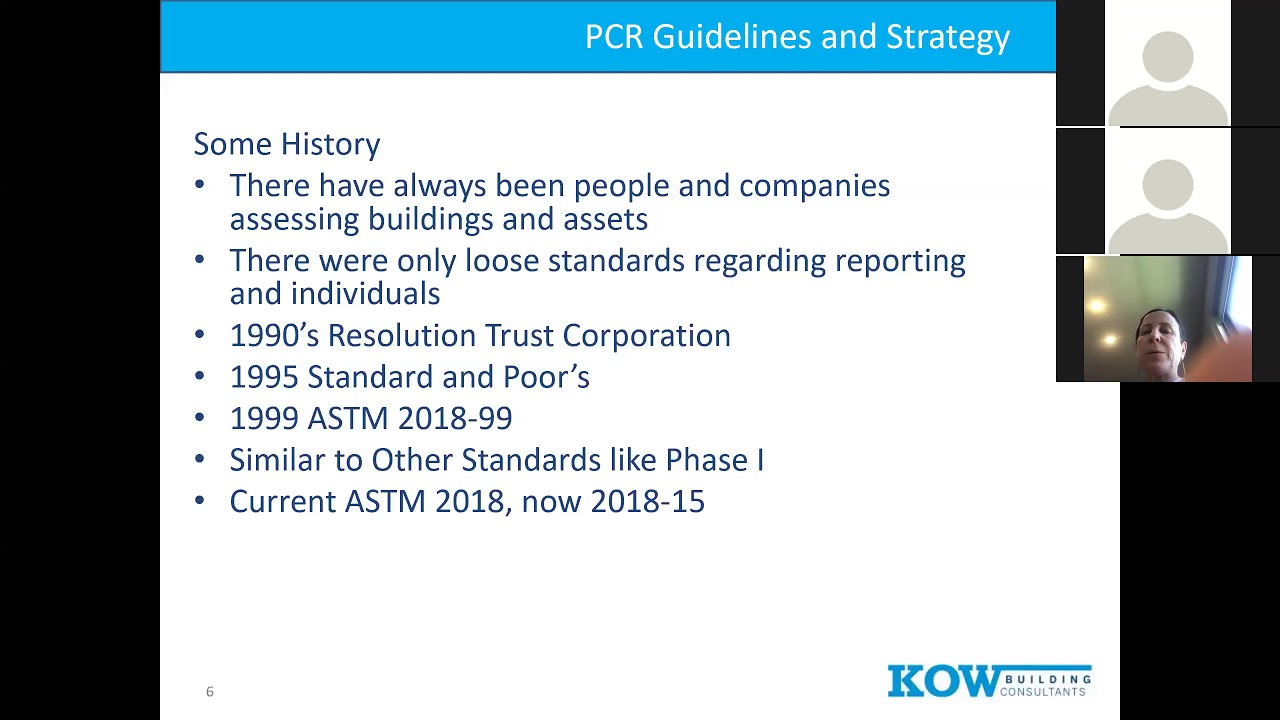 The Property Condition Report Process