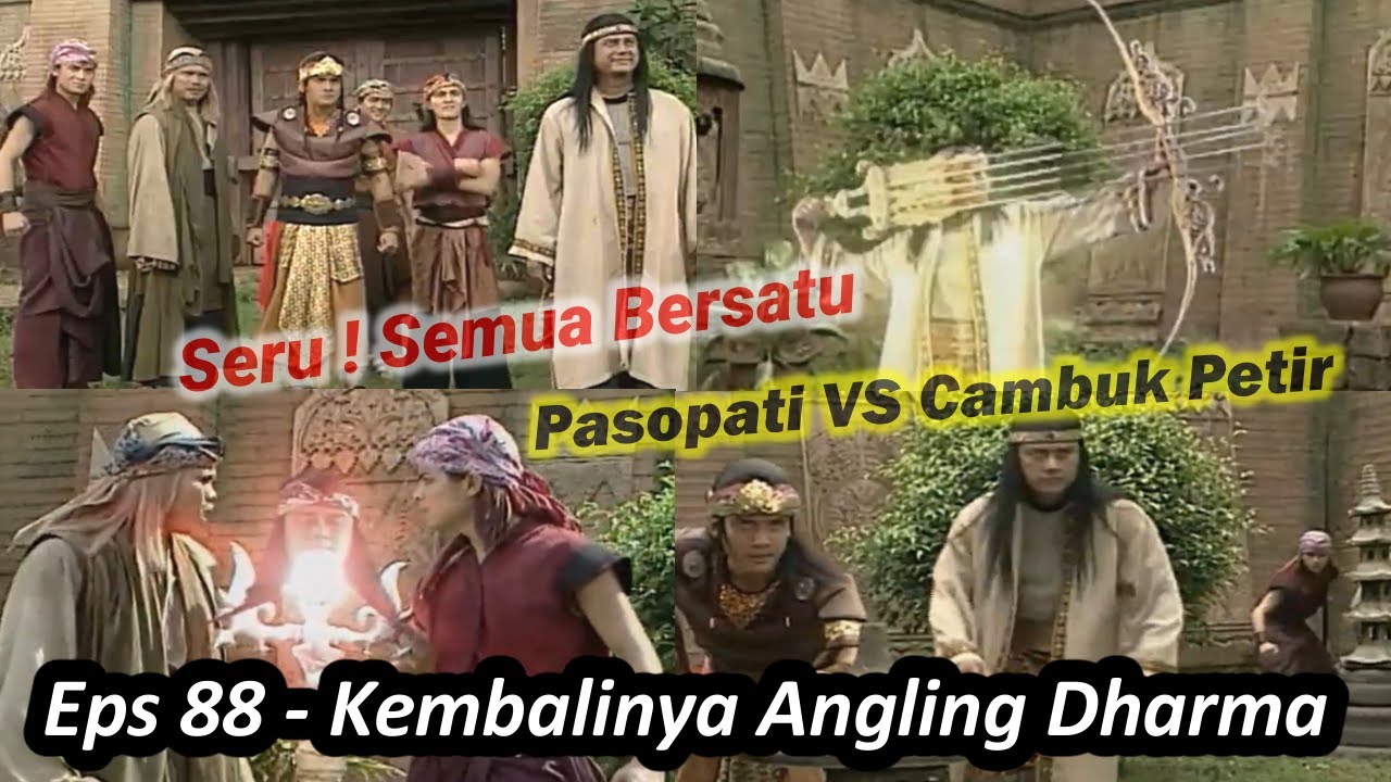 Keren ! Akhirnya Angling Dharma Merebut Kembali Malwapati Bersama Semua Pendekar - Alur Film Eps 88