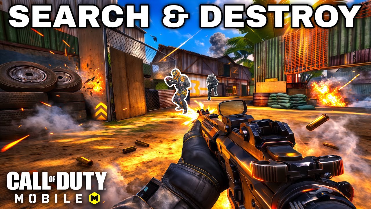 Cod Mobile SEARCH & DESTROY - 18 Kills in Two Matches 