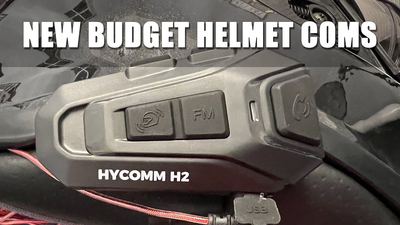 Обзор мотоциклетного шлема Hycomm H2 с Bluetooth-соединением