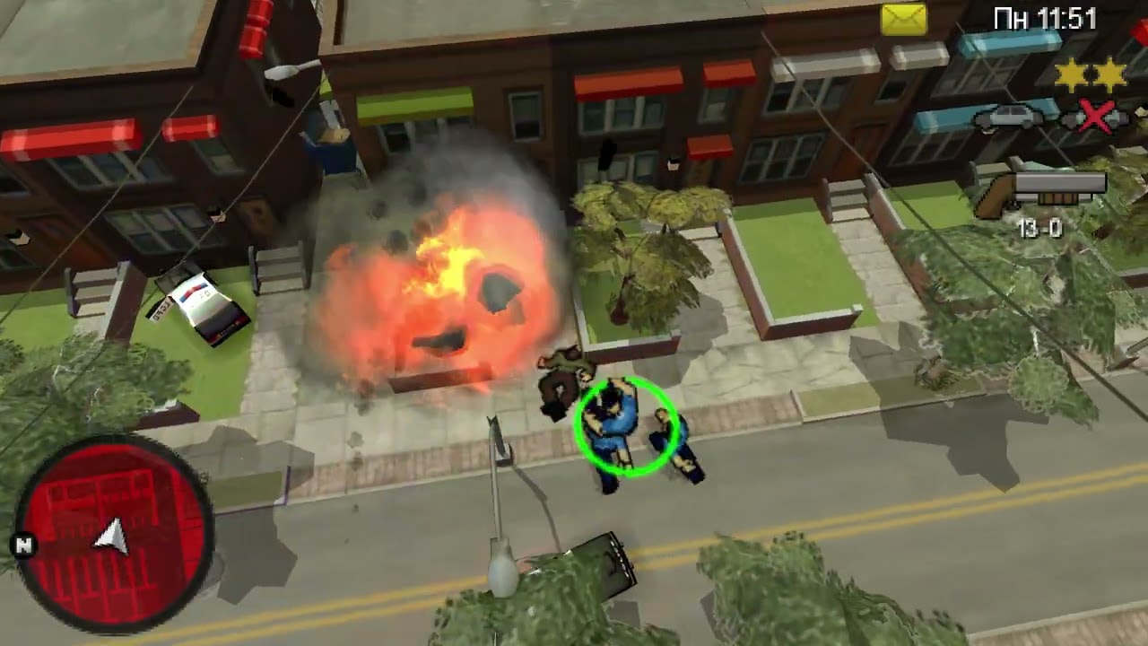 Играем в GTA: Chinatown Wars - работаем полицейским!