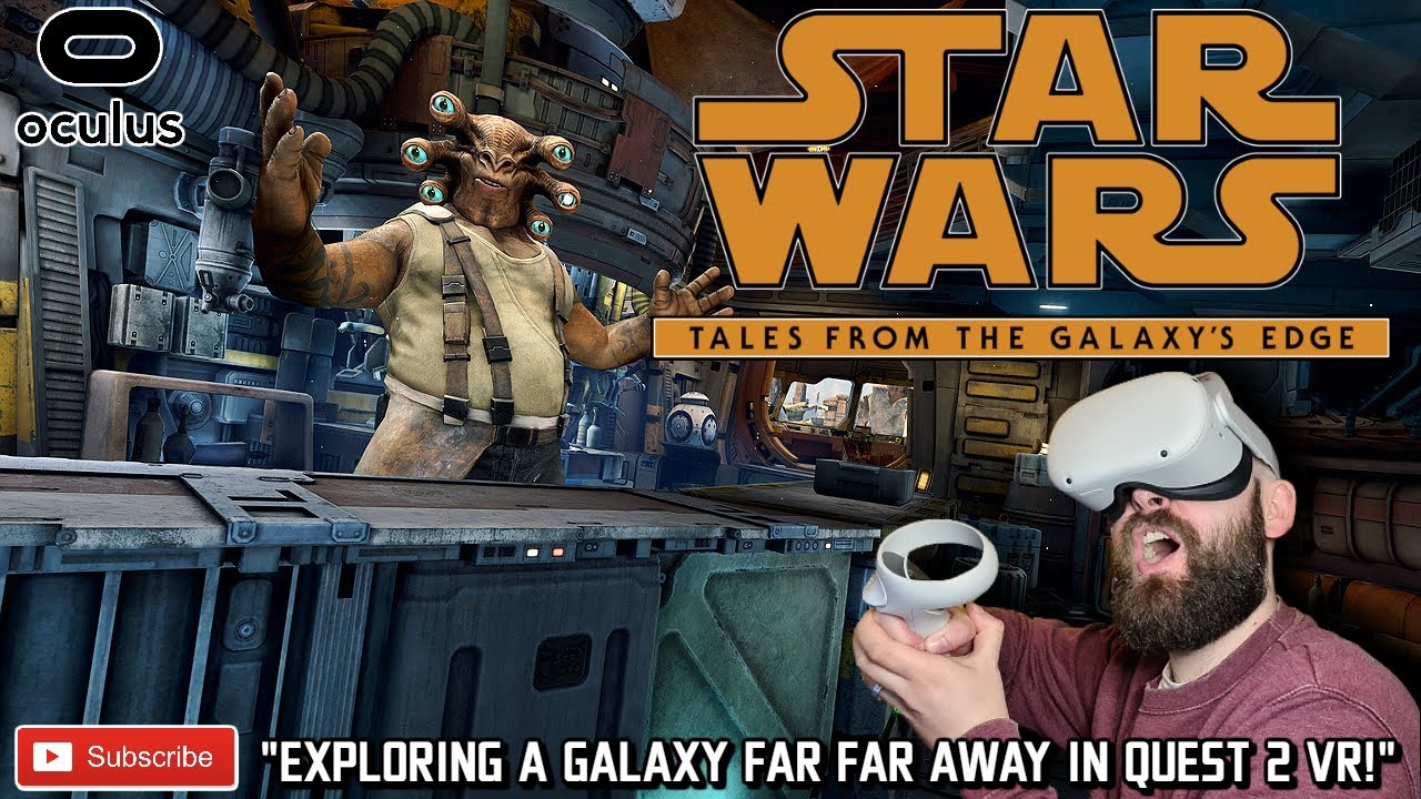 Oculus Quest 2 STAR WARS Tales From The Galaxys Edge VR Gameplay // Star Wars Quest 2 Game!
