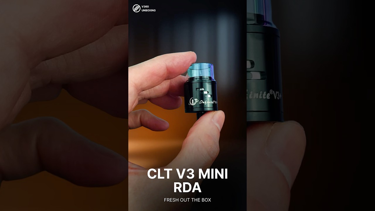 👊Infinite CLT V3 Mini RDA #satisfying #unboxing #asmr