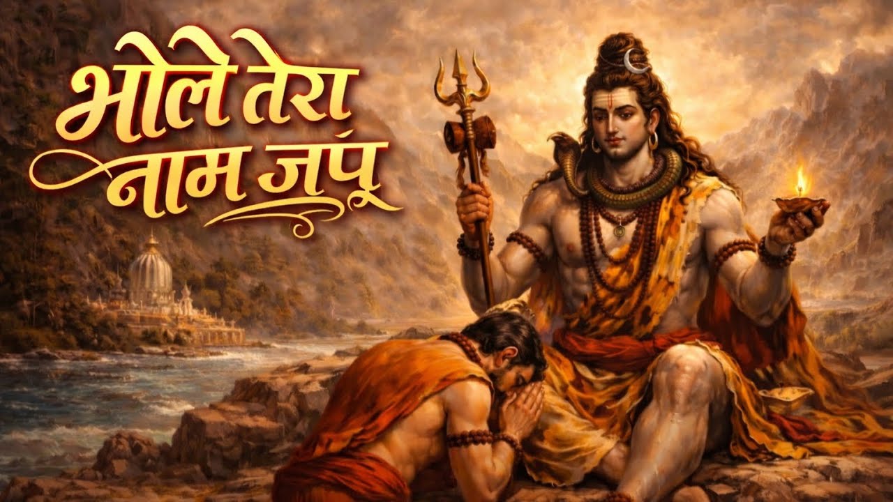 🕉️ Bholenath  Bhajan l Bhole Tera Naam Japu l Om Namah Shivay I Shiv Shambhu l