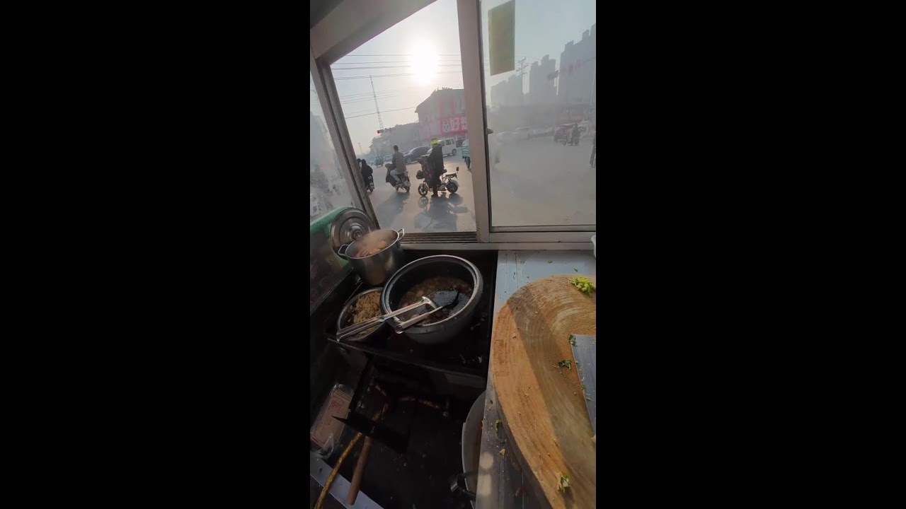 First-Person Meat Bun Assembly | Live from Chinese Breakfast Stall | No Commentary