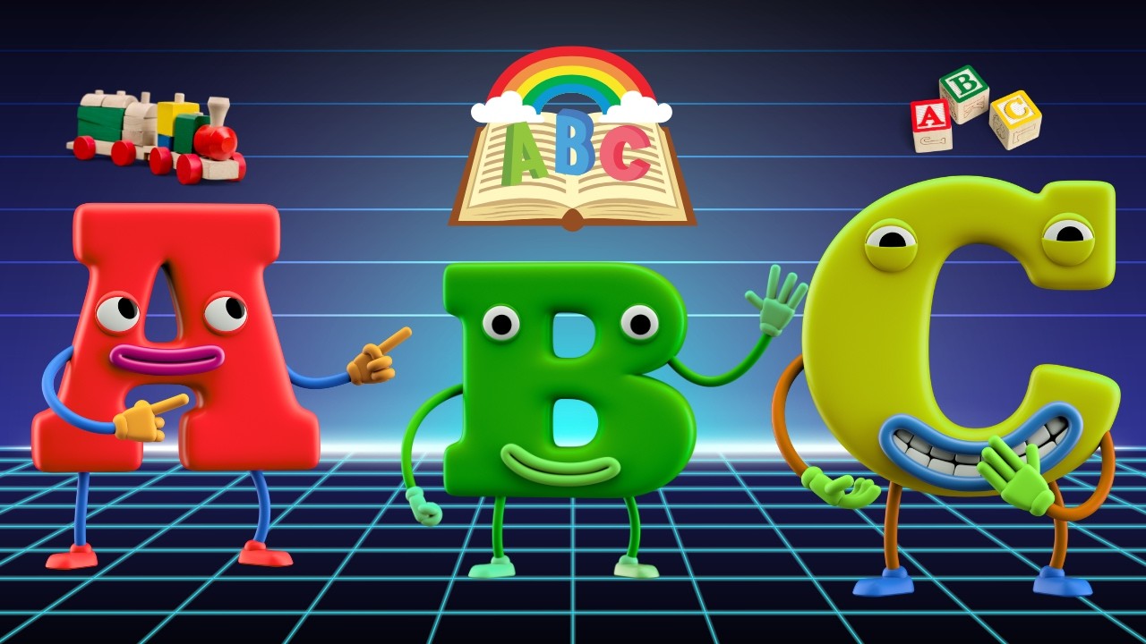 ABC Song for Kids | Learn Alphabet A to Z | ABCD Phonics Song | Preschool & Toddler Learning Video