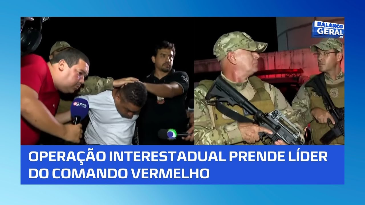 Líder do Comando Vermelho em Alagoas é preso no Paraná; ''Pretendia fugir do país'