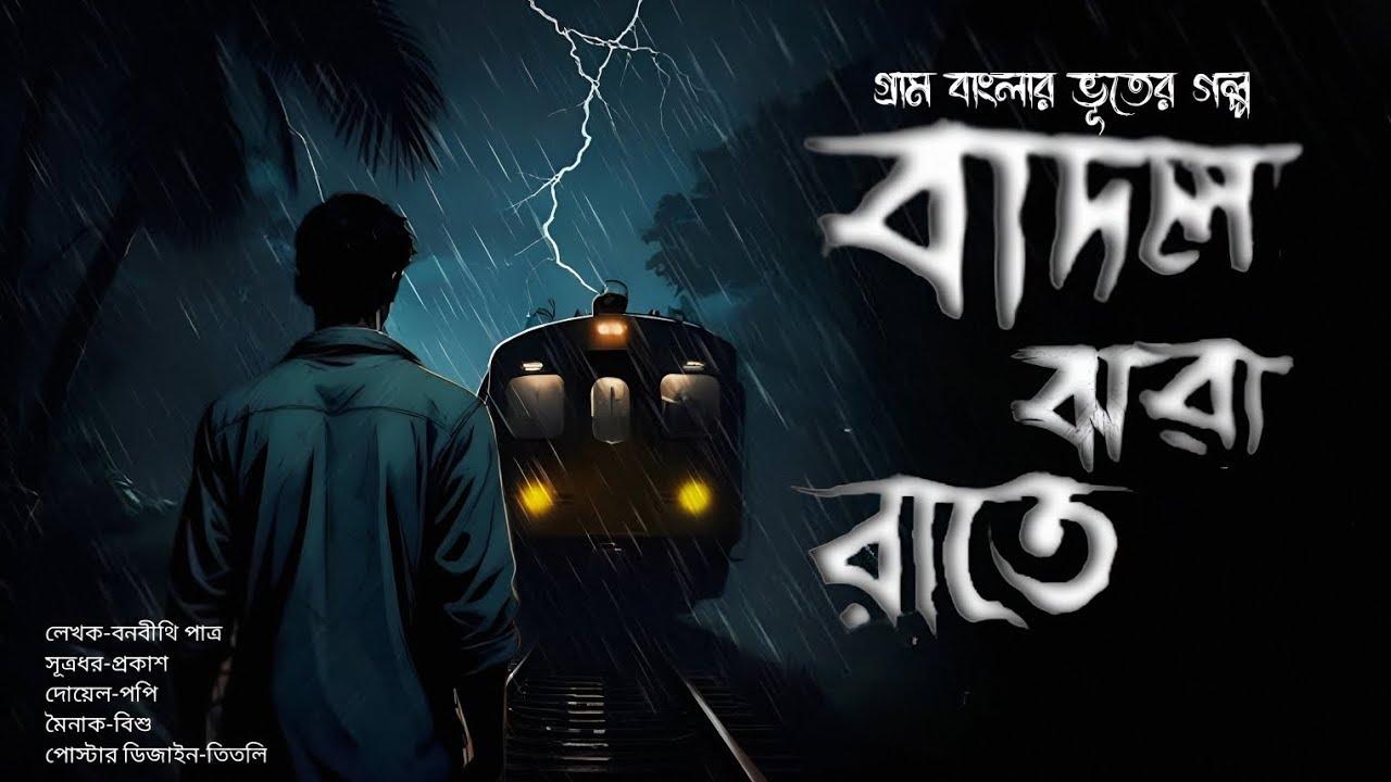 বাদল ঝরা রাতে। গ্রাম বাংলার ভুতের গল্প। সানডে সাসপেন্স। Horror story। Bengali audio story