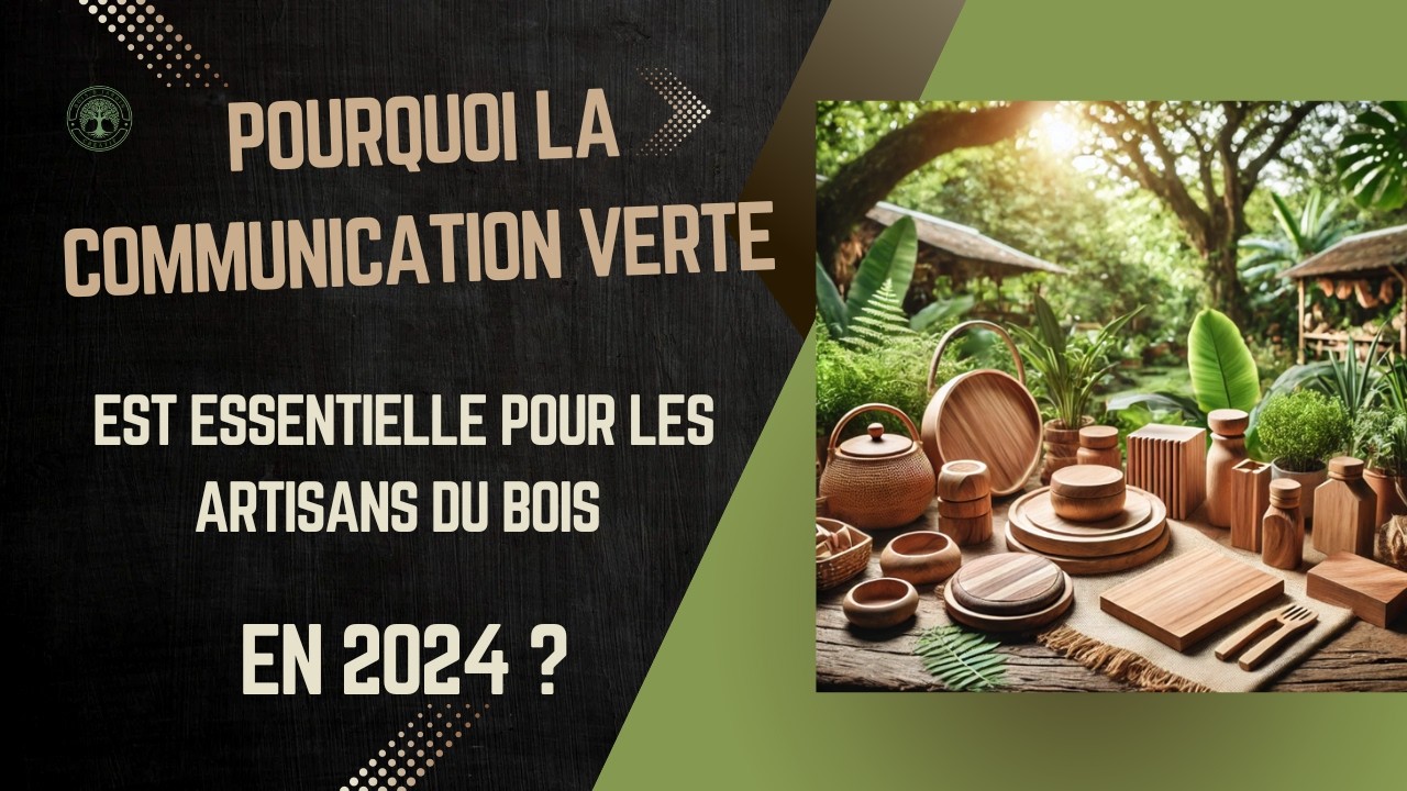 🌍 ✅  Pourquoi la communication verte est essentielle pour les artisans du bois en 2024 ?