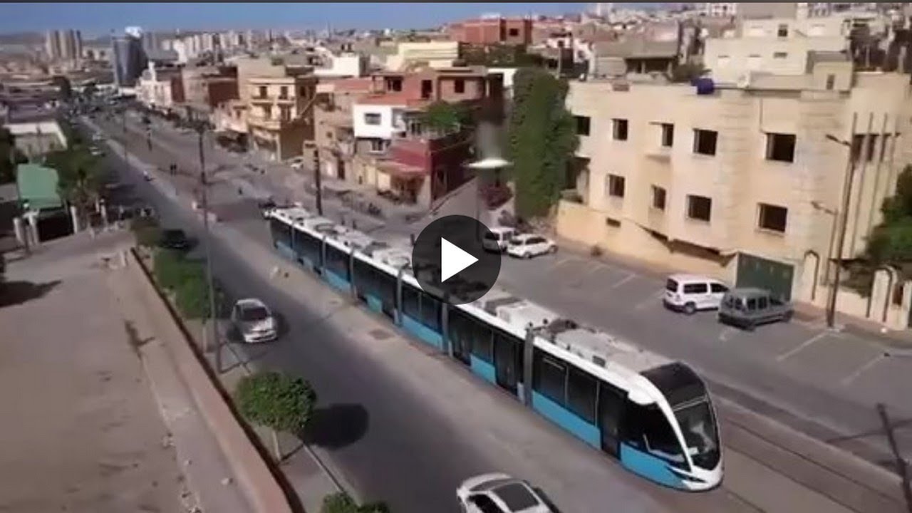 Tramway de Mostaganem - démarrage des essais.