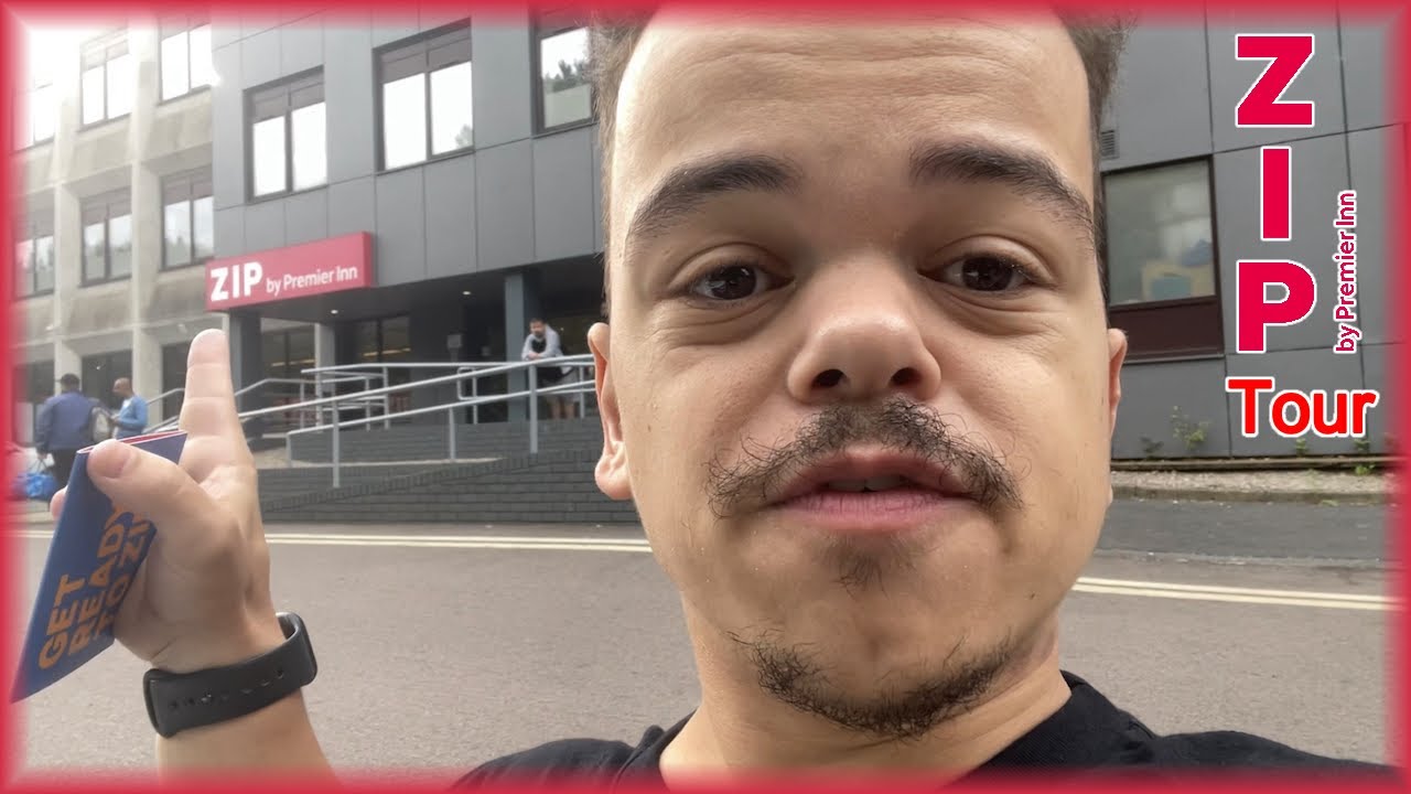 Premier Inn ZIP hotel tour! (Cardiff, Wales)