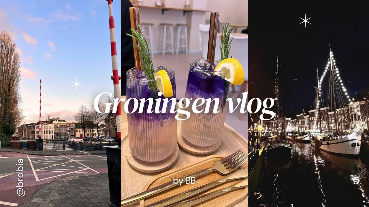 Groningen vlog | Christmas market ✨, cute caf&eacute;s, asian food & more