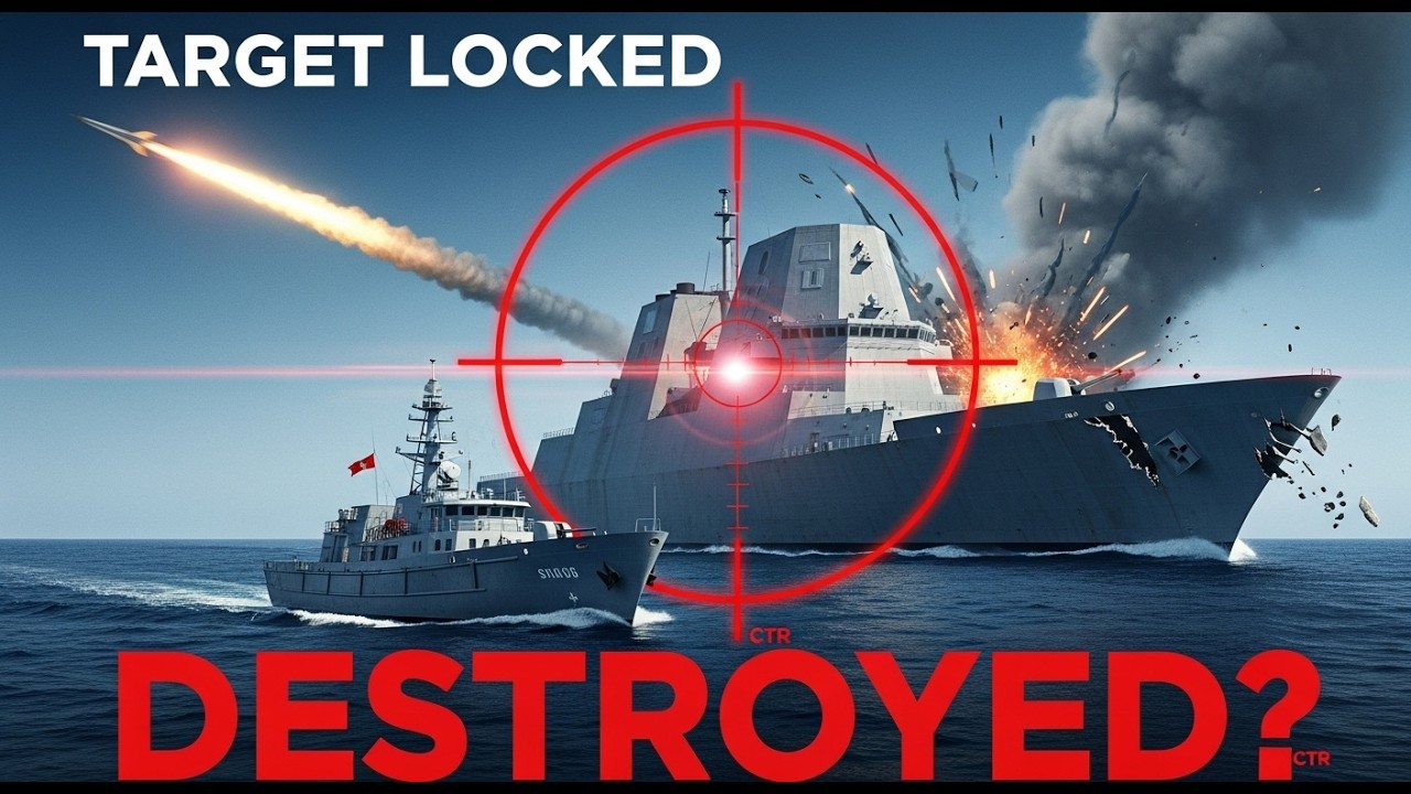 USS Zumwalt vs China’s $1.8B Stealth Killer — The 12‑Minute Clash That Changed Everything