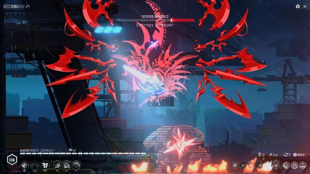 BlazBlue Entropy Effect X Es Run
