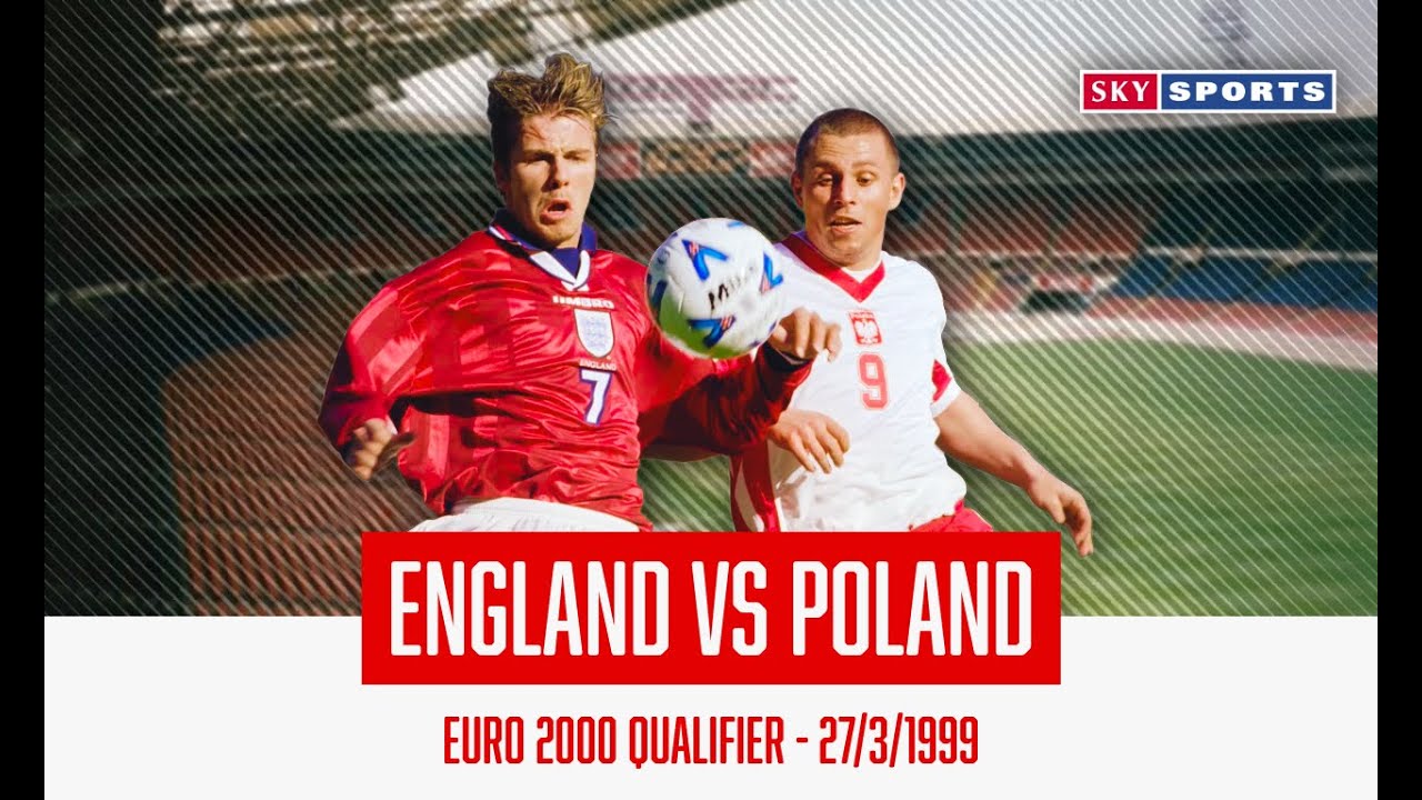 England vs Poland | Full Match | UEFA EURO 2000 Qualifier | Sky Sports HD | 27/3/1999