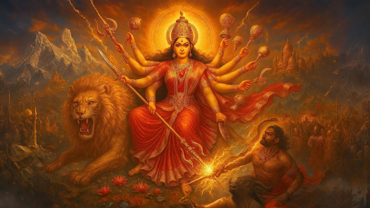 अयिगिरिनन्दिनि | Mahishasura Mardini Stotram 2025 | Divine Durga Hymn