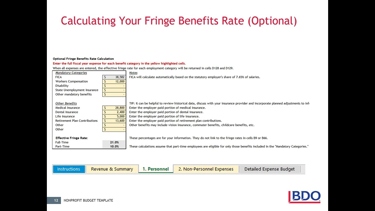 Nonprofit Budget Builder: How to Calculate Program, Administrative and Fundraising Costs