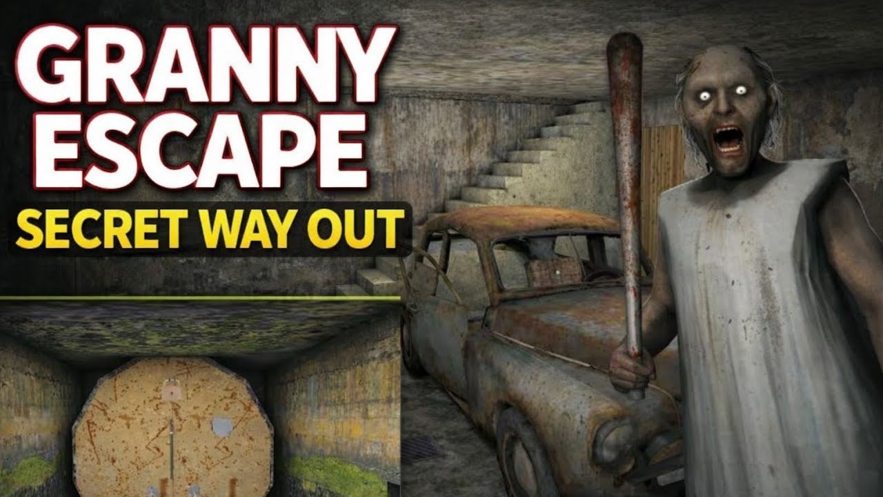 🤔😶‍🌫️How to escape from Granny's House 👺 #GramnyGame