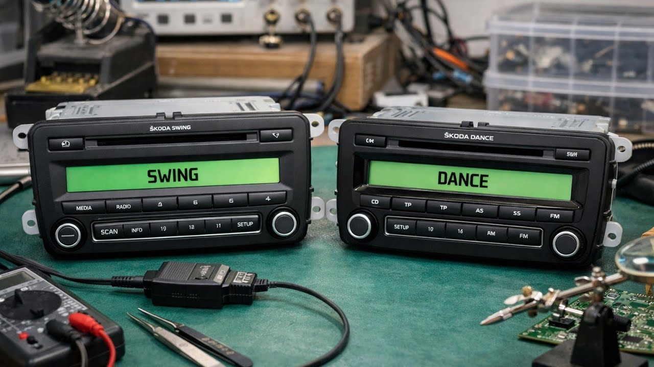 Dekodowanie Kod radia Skoda Swing Skoda Dance