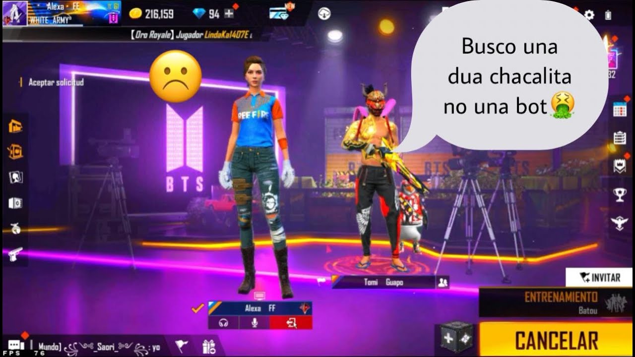 Buscando duo con ropa de bot #2 Chico me humilla y asi me vengué😔😱